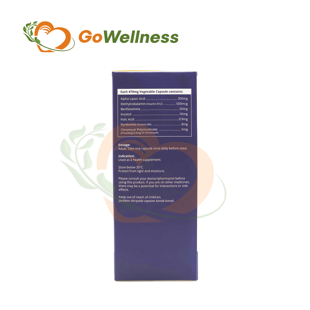 Vitpro Neurovi 470mg x 60's - Image 3