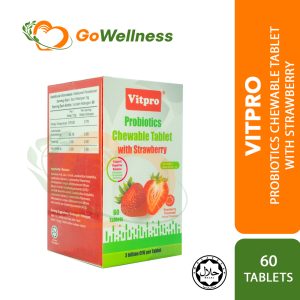 Vitpro Probiotics Chewable Tablet with Strawberry