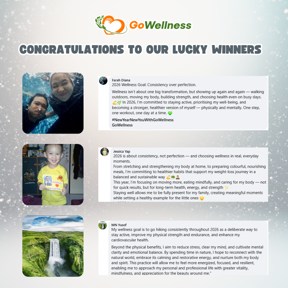 New Year, New You Giveaway Winners